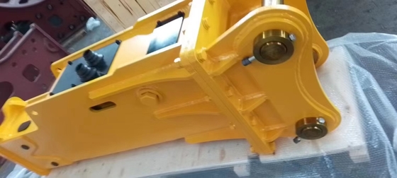 Interruttore idraulico d'acciaio spesso dell'escavatore a cucchiaia rovescia 36t del martello 30t del manzo di scivolo per il manzo di scivolo