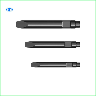 Durezza tagliata trasversale 55 Rohi di Hydraulic Breaker Chisels 175mm dell'escavatore